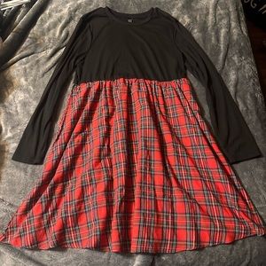 SHEIN Curve maternity 2X Christmas dress